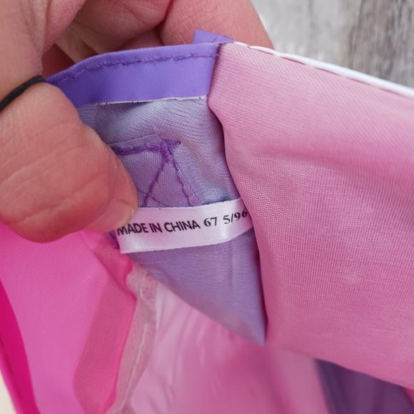 Disney Winnie The Pooh Plastic Crossbody Satchel Bag Pink School Everyday Casual - Picture 7 of 15